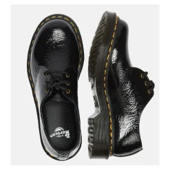 Dr. Martens Snøresko*Distressed Patent Ballerina Sko Sort