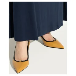 Tory Burch Pumps|Stiletter*Dobbelt T Logo Pumps Brun