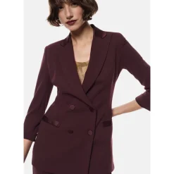 Imperial Jakker*Dobbeltbrystet Jakke 3/4 Ærme Lilla