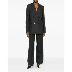 Dunst Bukser*Double Pleated Slacks Grå