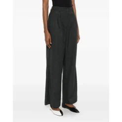 Dunst Bukser*Double Pleated Slacks Grå