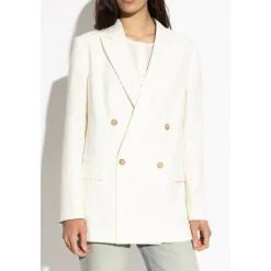 MM6 Maison Margiela Jakker*Double-breasted Blazer Hvid