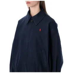 Polo Ralph Lauren Jakker*Double-Faced Cotton Jacket Blå