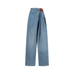 Loewe Jeans*Draperede Jeans Blå