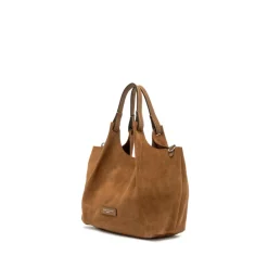 Gianni Chiarini Indkøbstasker*Dua Tote Bag Brun