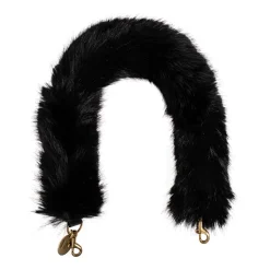 Balenciaga Tilbehør Til Tasker*Dyrestrop i pelsfrit materiale Sort