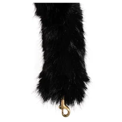 Balenciaga Tilbehør Til Tasker*Dyrestrop i pelsfrit materiale Sort