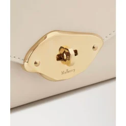 Mulberry Håndtasker*Eggshell Top Handle Lædertaske Hvid