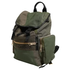 Dolce & Gabbana Rygsække*Eksklusiv Struds Læder Kontinental Pung Grøn