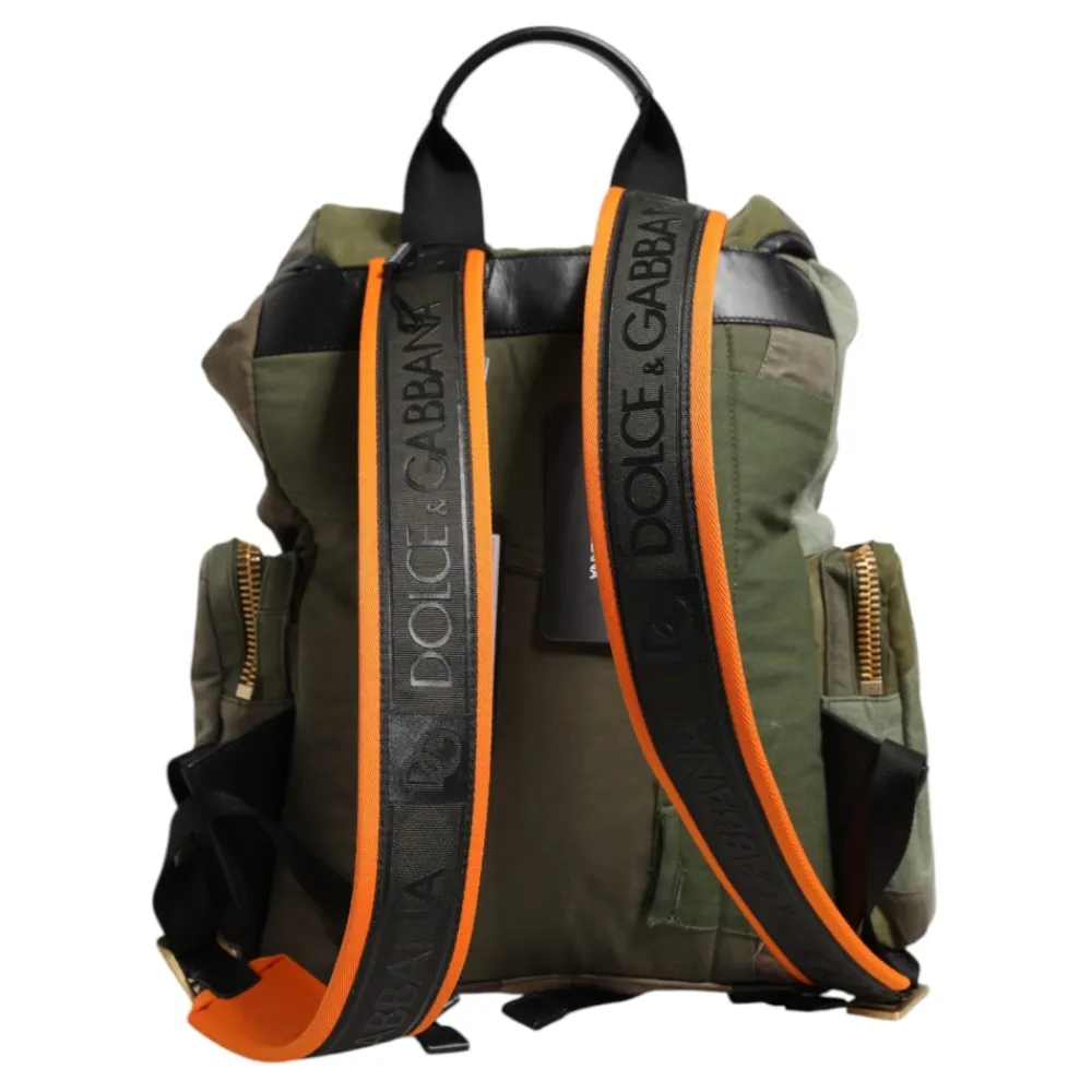 Dolce & Gabbana Rygsække*Eksklusiv Struds Læder Pung Grøn