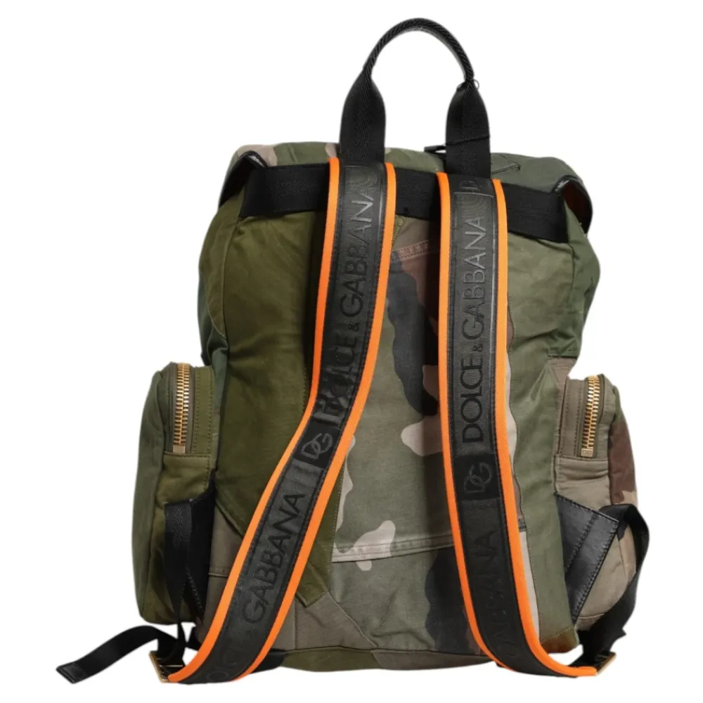 Dolce & Gabbana Rygsække*Eksklusiv Struds Læder Pung Grøn