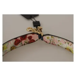 Dolce & Gabbana Tilbehør Til Tasker*Eksotisk Læder Krystal Skulderrem Blå