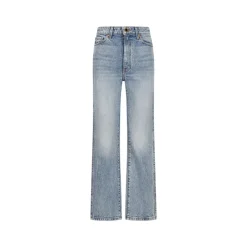 Khaite Jeans*Elegant Denim Jeans til Kvinder Blå