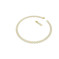 Swarovski Smykker*Elegant d Halskæde med Krystal Gul