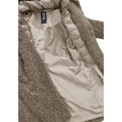 BomBoogie Frakker*Elegant Hættet Frakke AW25 Brun