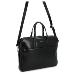 Kazar Laptop Tasker*Elegant læder computertaske Sort