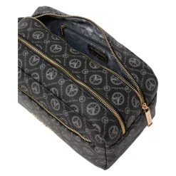 Carlo Colucci Toilettasker*Elegant Logo Print Kosmetikpose Sort