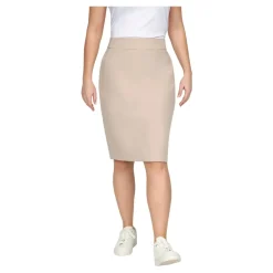 2-Biz Nederdele*Elegant Malloy Sand Nederdel Beige