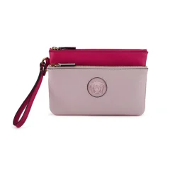 Versace Clutch*Elegant Læder Pung Clutch Pink