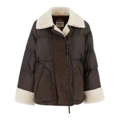 Parajumpers Jakker*Elegant Shearling Dunjakke Brun