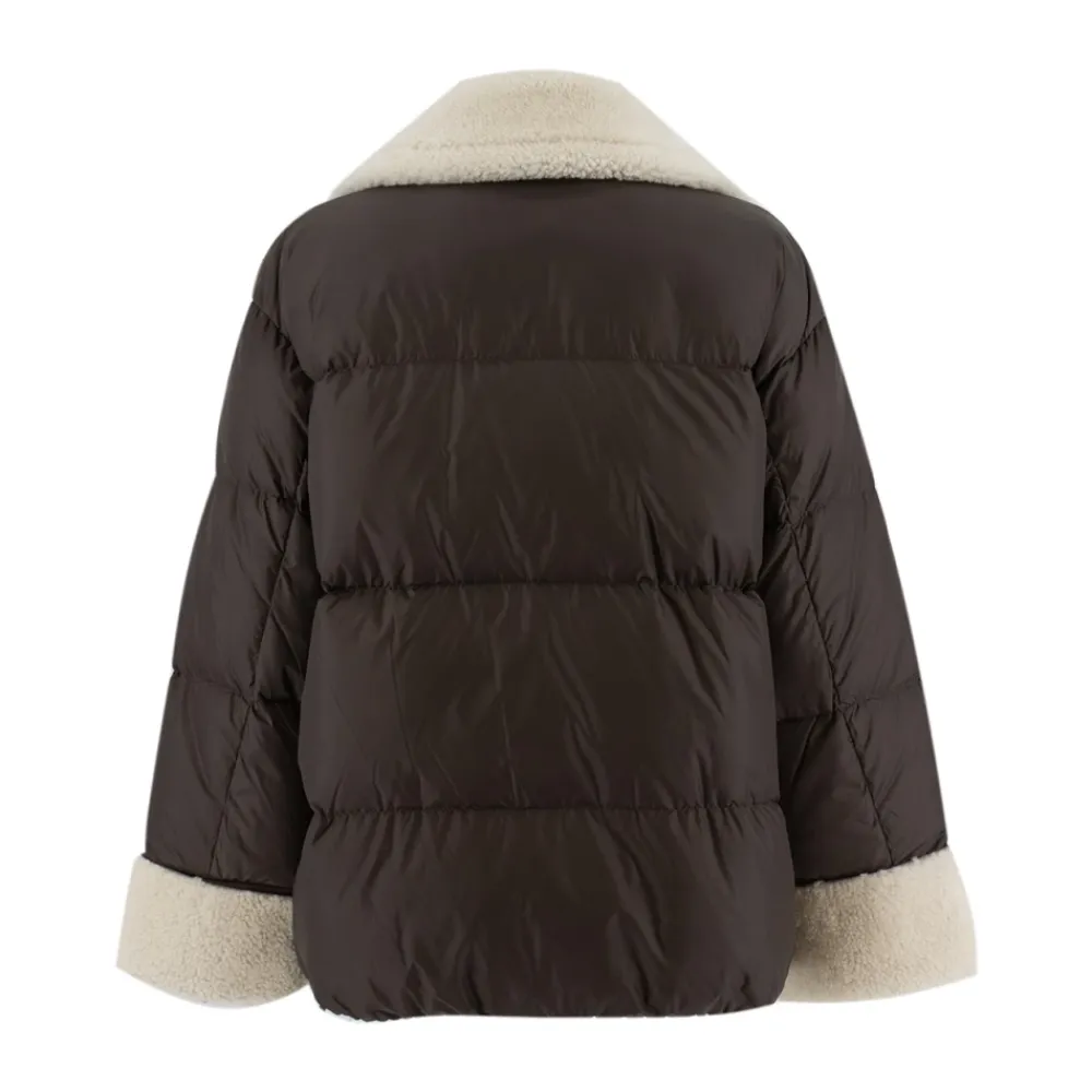 Parajumpers Jakker*Elegant Shearling Dunjakke Brun