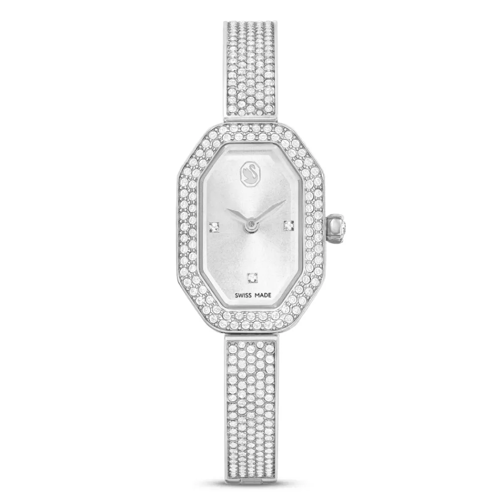 Swarovski Ure*Elegant Sølvur til Kvinder Grå