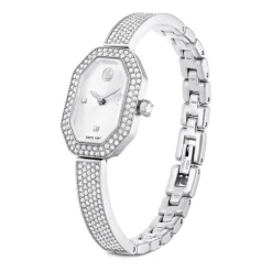 Swarovski Ure*Elegant Sølvur til Kvinder Grå