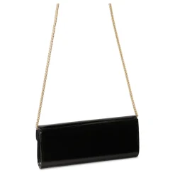 Kazar Clutch*Elegant patent læder clutch taske Sort