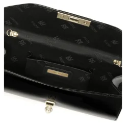 Kazar Clutch*Elegant patent læder clutch taske Sort