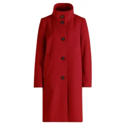 Betty Barclay Frakker*Elegant uldfrakke med krave Rød