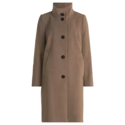 Betty Barclay Frakker*Elegant uldfrakke med krave Brun