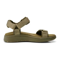 Woden Sandaler*Elegante flade sandaler med Natural Soft Technology Grøn