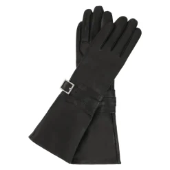 Kazar Handsker*Elegante lange handsker med dekoration Sort