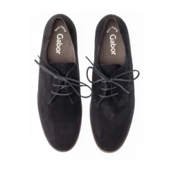 Gabor Snøresko*Elegante lave hæle sko Blå