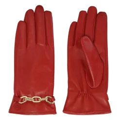 Kazar Handsker*Elegante e handsker med smykkeudsmykning Rød