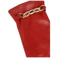 Kazar Handsker*Elegante e handsker med smykkeudsmykning Rød