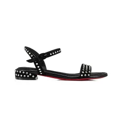 Christian Louboutin Sandaler*Elegante Sandaler Sort