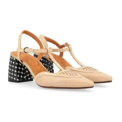 Chie Mihara Pumps|Stiletter*Elegante Sandaler Beige