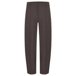 Cambio Bukser*Elyssa Straight Trousers Brun