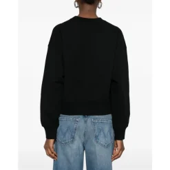 Gucci Sweatshirts*Embellished Crewneck Sweater Sort
