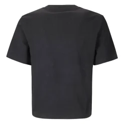 JW Anderson T-Shirts*Embroidered Logo Crop T-Shirt Sort