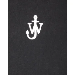 JW Anderson T-Shirts*Embroidered Logo Crop T-Shirt Sort