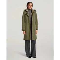 Creenstone Frakker*Emily Long Parka Grøn