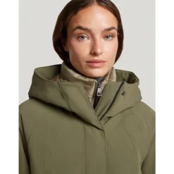 Creenstone Frakker*Emily Long Parka Grøn