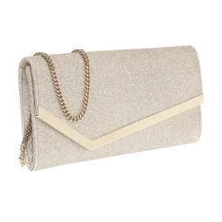 Jimmy Choo Clutch*Emmie skuldertaske Gul