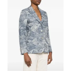 L.B.M. 1911 Jakker*Enkeltradet jakke Blå