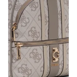 Guess Rygsække*Erenia 4G Logo Rygsæk Grå