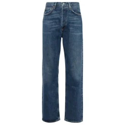 Agolde Jeans*90'erne Straight Leg Jeans Essence Blå