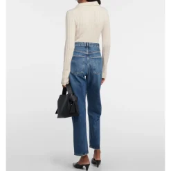 Agolde Jeans*90'erne Straight Leg Jeans Essence Blå