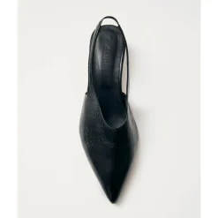ALOHAS Pumps|Stiletter*Eros Læder Mules Sort